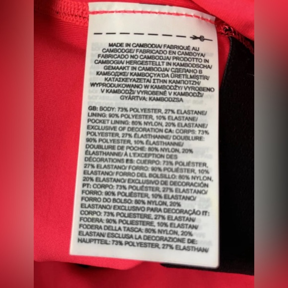 NWT The North Face Trail Movmynt Bra Brilliant Coral Women’s Size Large MRSP $65 - Picture 10 of 12